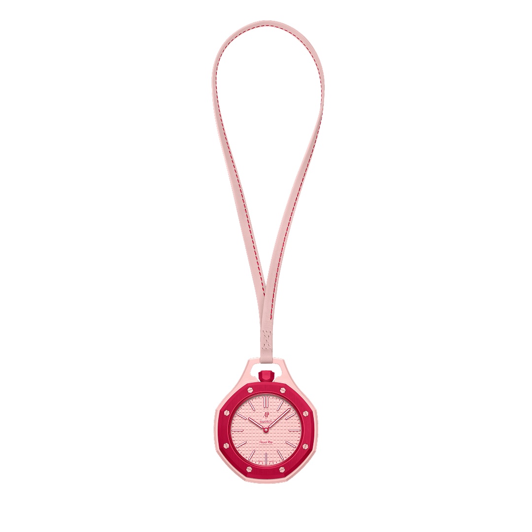 Swatch Royal Pop Otto Rosso — Pop Pink pocket watch