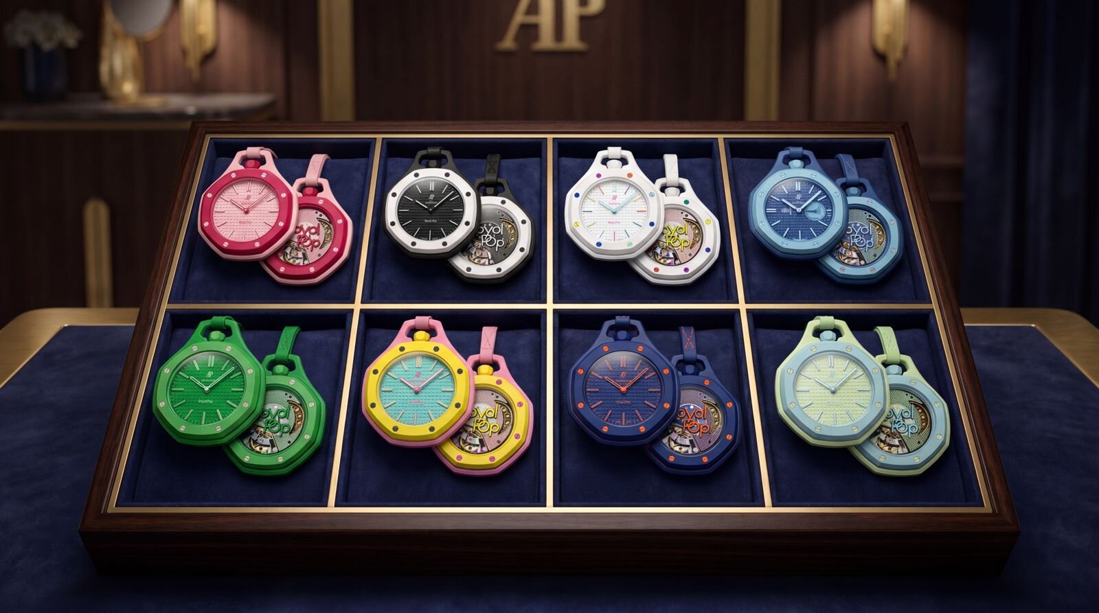 Royal Pop المجموعة الكاملة في عرض Audemars Piguet